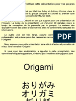 Presentation de l Origami
