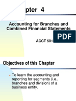 Accounting for Branches and Combined FS