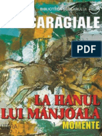 Caragiale Luca Ion - La Hanul Lui Manjoala (Tabel Crono)