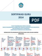 Rancangan Sertifikasi Guru 2014