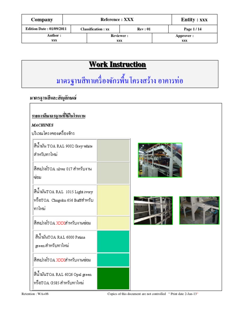 STD Colour Fac | PDF