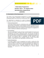 Fra Internship 2014 Description Admin - en PDF