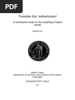 Download Translate This Motherfucker by coconut108 SN213844265 doc pdf