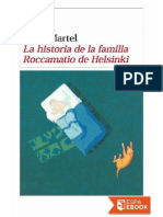 Martel, Yann - La Historia de La Familia Roccamatio de Helsinki