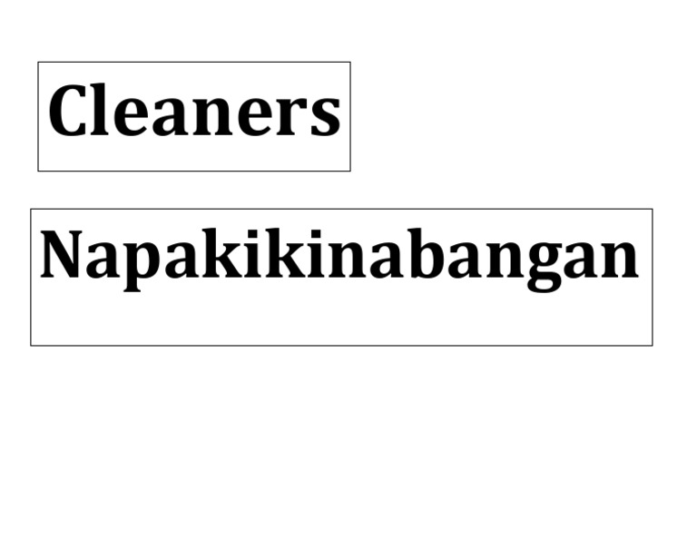Effective Cleaners for Your Needs | PDF