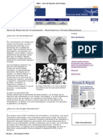 NIDA - Serie de Reportes de Investigación - Alucinógenos y Drogas Disociativas