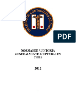 Normas de Auditoría Generalmente Aceptadas en Chile (NAGA63)[2]