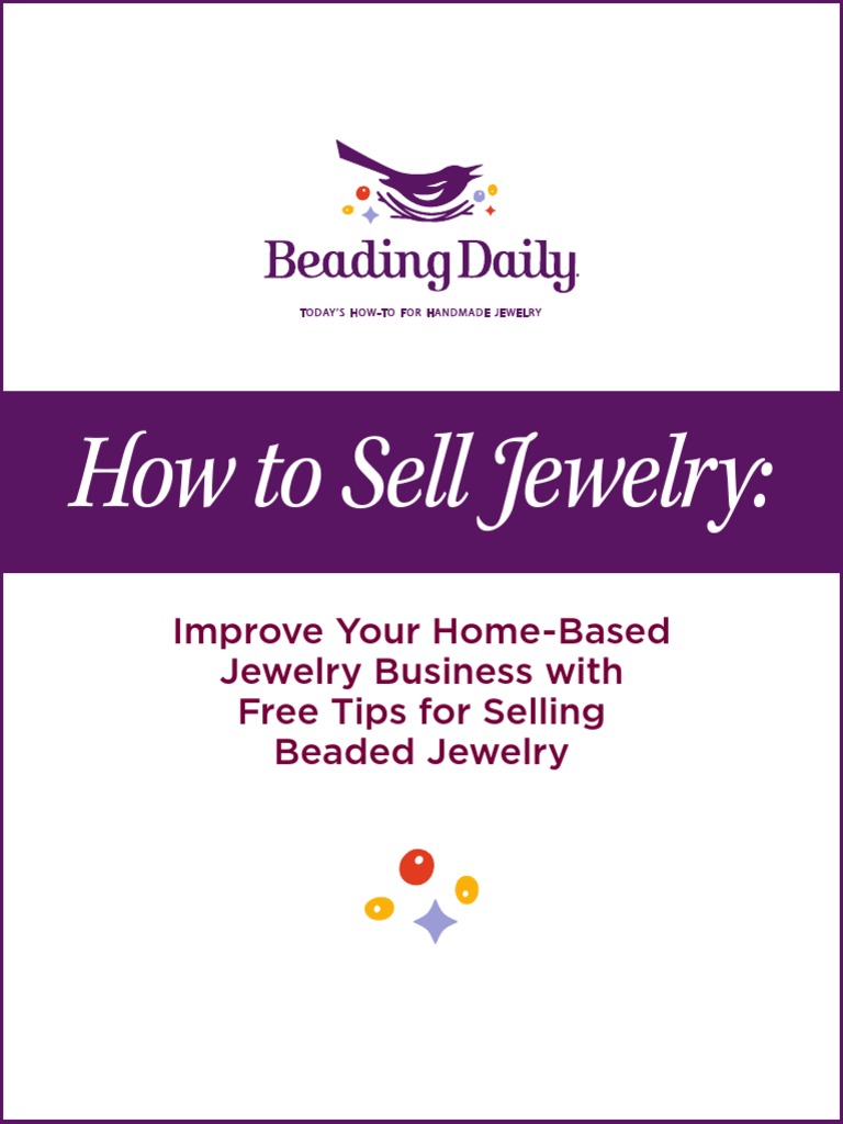 How To Sell Jewelry PDF Beadwork Jewellery