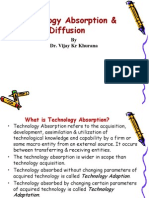 Technology Absorption and Diffusion