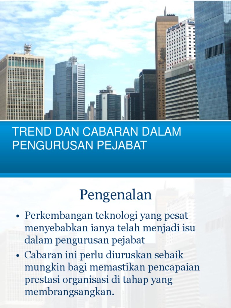 Trend & Cabaran | PDF