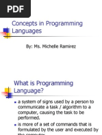 Concepts in Programming Languages