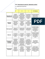 Rúbrica Tarea Armonizar