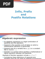 Infix, Prefix, Postfix