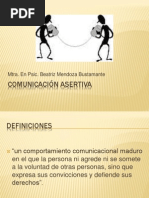 Comunicación Asertiva