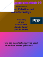 Water Pollution and Nanotechnology