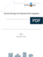 National Oil Company System Design for Capacity Challenges