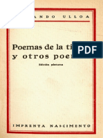 Armando Ulloa Poemas de La Tierra y Otros Poemas