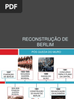 RECONSTRUÇÃO DE BERLIM 1