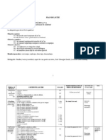 Plan de lectie clasa a VII-a educatie fizica