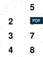 WorksheetWorks Numeric Flashcards 1