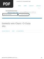 Como Investir Em Ouro_ O Guia Absolutamente Completo