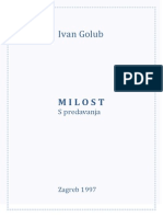 Ivan+Golub+MILOST S Predavanja (Oblikovanje Teksta)