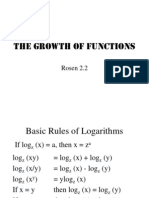 The Growth of Functions: Rosen 2.2