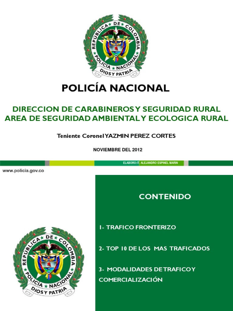 Trafico de Fauna Colombia, Peru, Ecuador y Bolivia