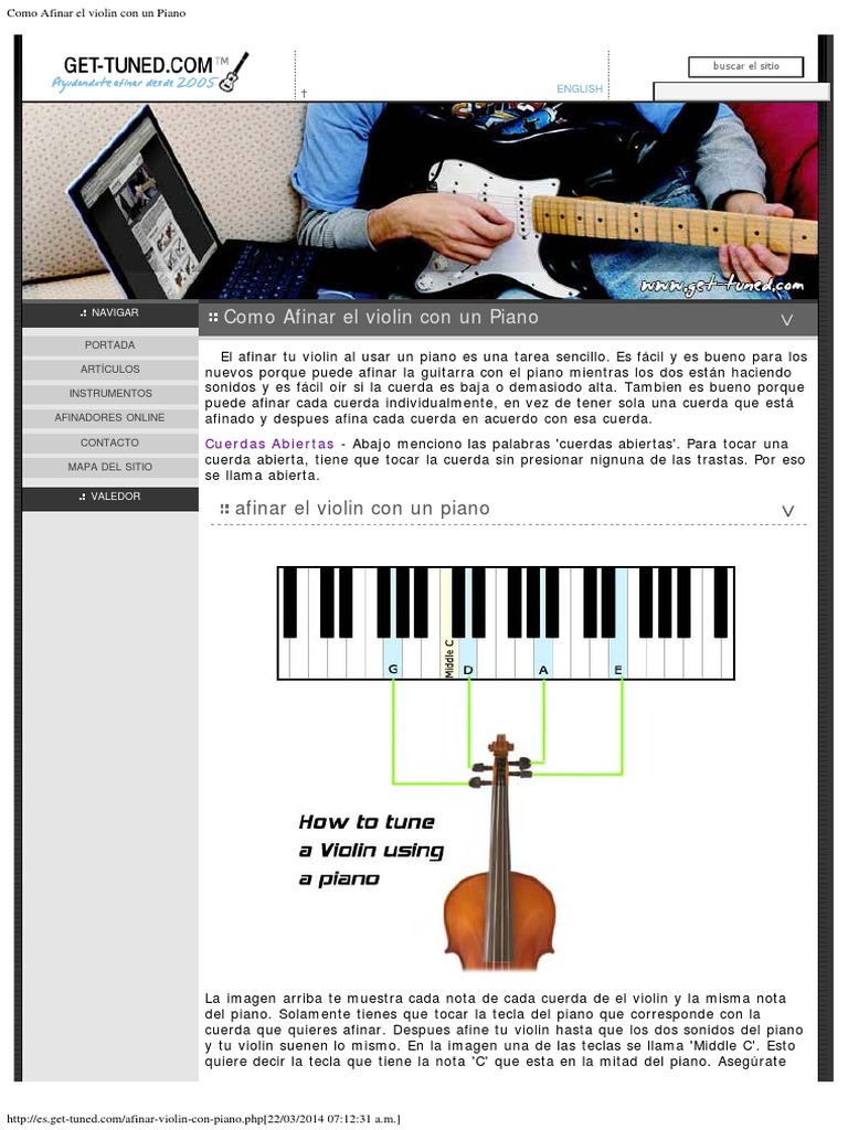 Como Aprender A Tocar Violin Pdf