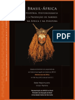 Brasil-Ãfrica - HistÃ³ria, Historiografia e  ProduÃ§Ã£o de Saberes na DisÃ¡spora