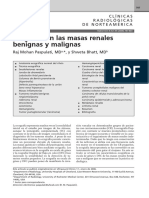 Ecografia de Las Masas Renales