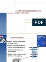 Development of Performance-Based Seismic Design Standards & Criteria