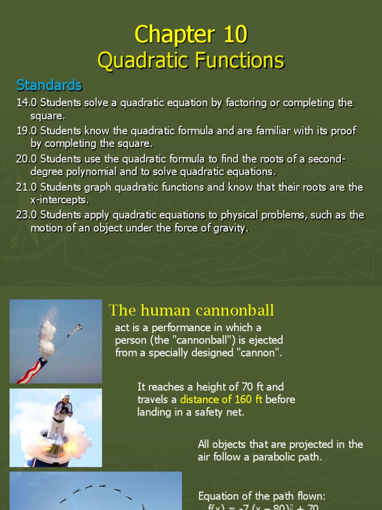Quadratic Equations in Physics | PDF | Quadratic Equation | Factorization