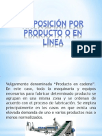 Disposición Por Producto o en Línea