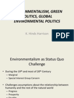 Environmentalism, Green Politics, Global Environmental Politics_2014_1