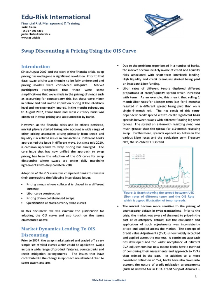 Swap Discounting and OIS Curve | PDF | Swap (Finance) | Currency Swap