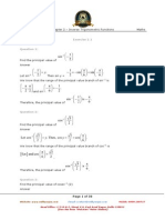 Chapter 2 Inverse Trigonometric Functions