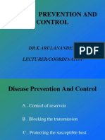 Disease Prevention and Control: Dr.K.Arulanandem Lecturer/Coordinator