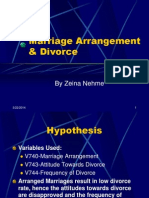 Marriage Arrangement & Divorce Powerpoint