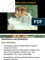 Qualitative Data Analysis