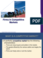 Firms in Competitive Markets