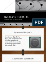 Nvidia'S Tegra 4I: System On Chips For Mobile Devices