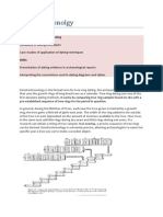 Dendrochronolgy: Knowledge and Understanding