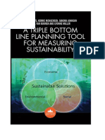 A Triple Bottom Line Planning Tool For Measuring Sustainability