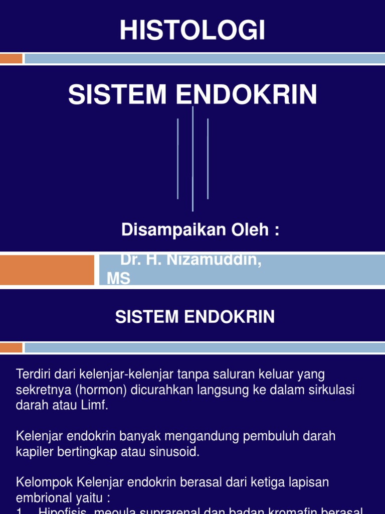 HISTOLOGI SISTEM ENDOKRIN 