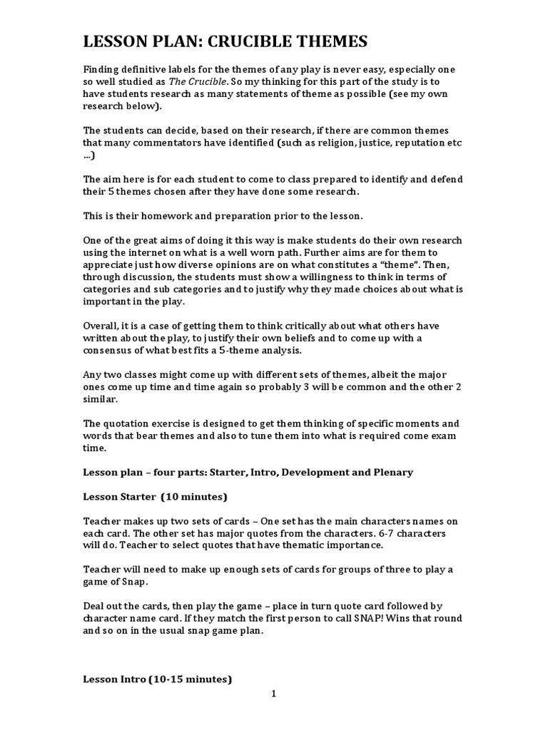 Crucible themes image