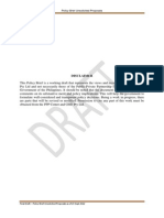 Policy Brief UPolicy Brief Unsolicited Proposals 2009-2012 Nsolicited Proposals 20092012