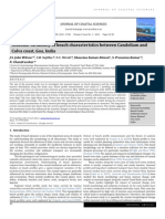 Seasonal Variability of Beach Characteristics Between Candoliam and Colva Coast, Goa, India