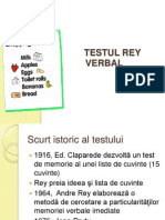 Testul Rey Verbal1