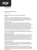 Download Persbericht - Rotterdam Marketing Nieuwsflits by Rotterdam Partners SN21396143 doc pdf